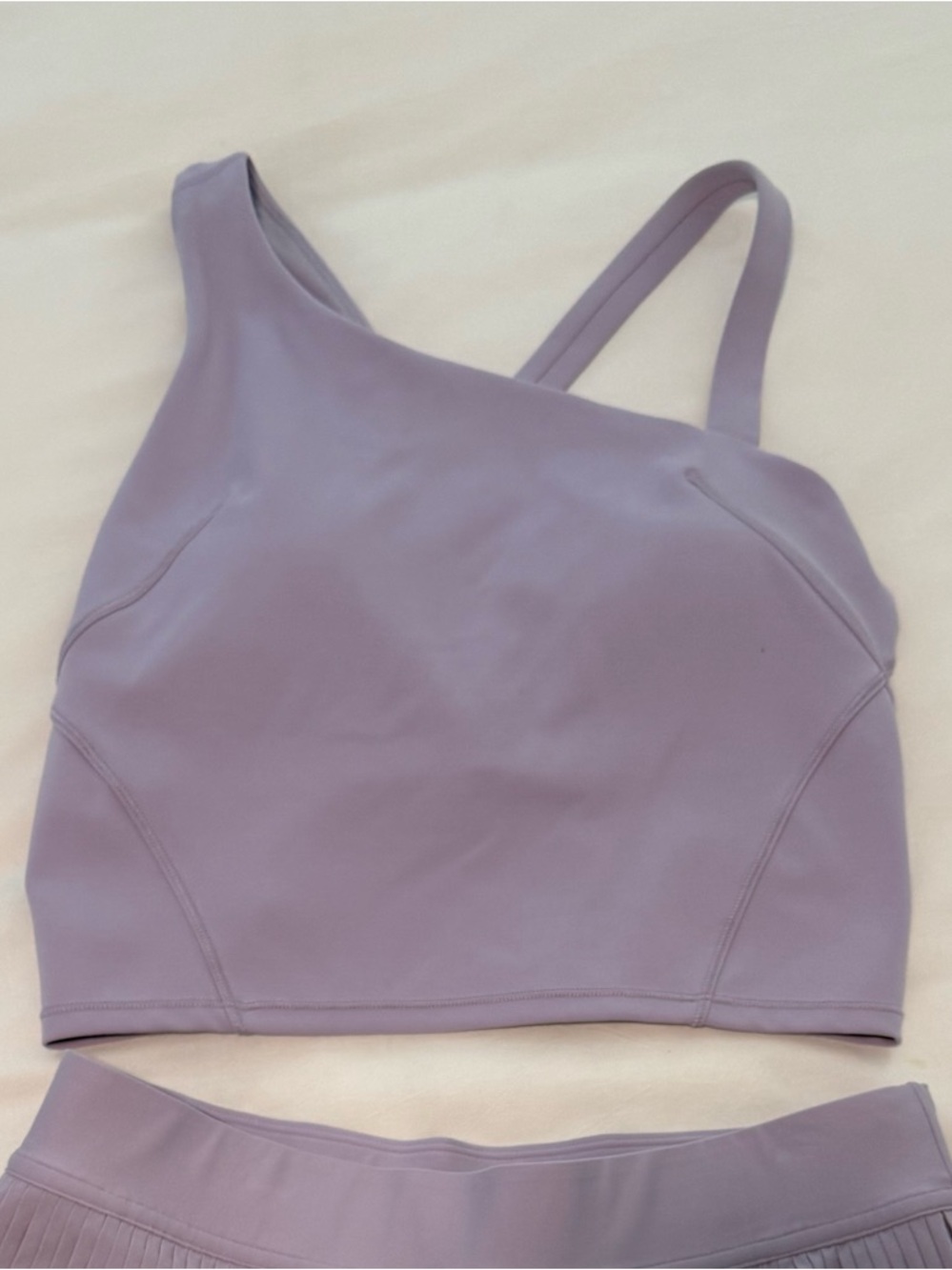 Lululemon Everlux Asymmetrical Tennis Tank